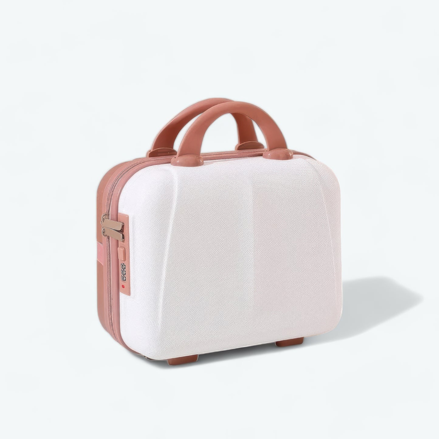 Grand Vanity Rigide Femme Blanc/Rose Gold