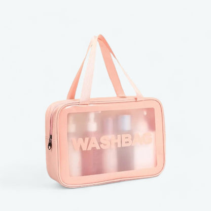 Grande Trousse de Toilette Femme Tendance Rose