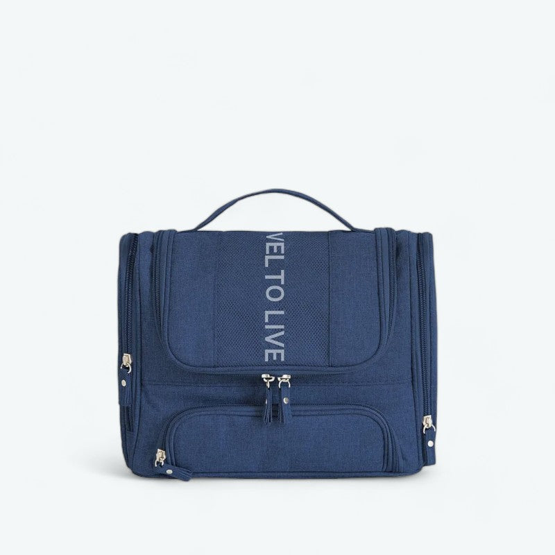 Grande Trousse de Toilette Voyage Bleu Marine