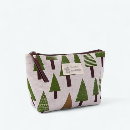 Jolie Trousse de Toilette Naturelle Femme Lueur d'Herbe