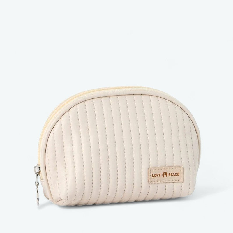 Mini Trousse de Toilette Femme Beige