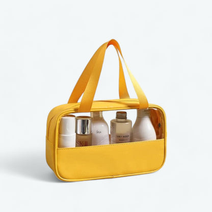 Trousse de Toilette Avion Femme Jaune