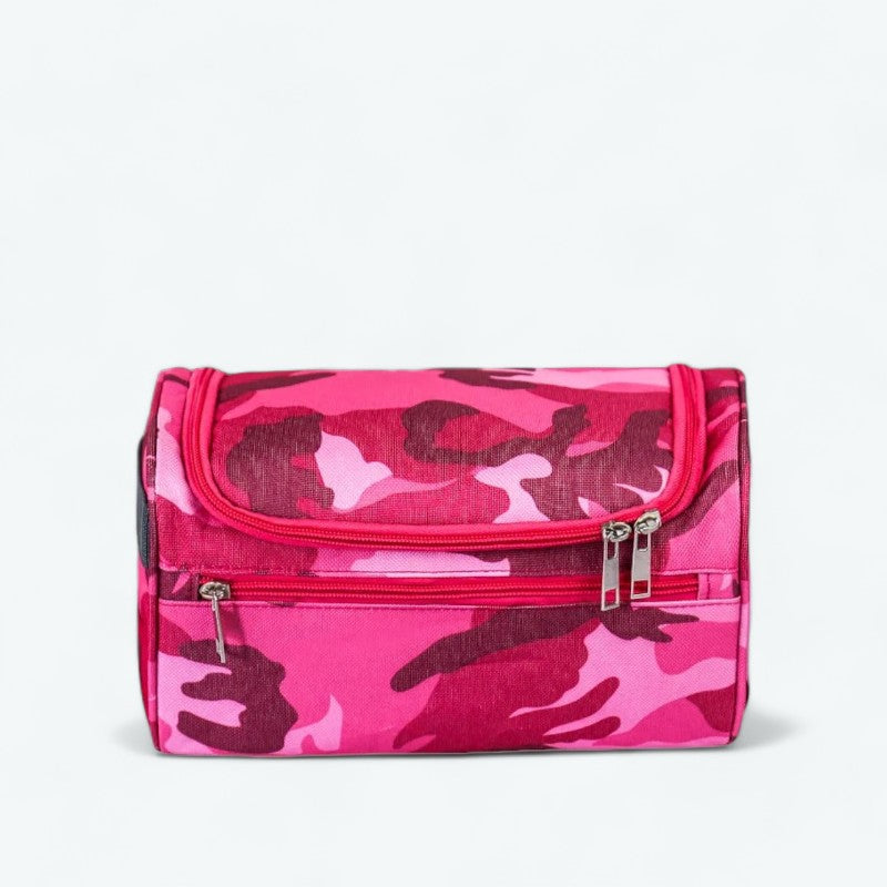 Trousse de Toilette Camouflage Rose Rose