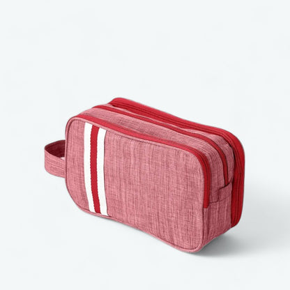 Trousse de Toilette de Voyage pour Homme Rouge / S