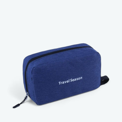 Trousse de Toilette Dépliante Homme Navy Bleu