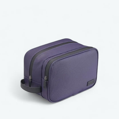 Trousse de Toilette Double Compartiment Violet