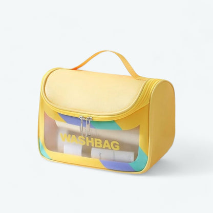 Trousse de Toilette Femme Rigide Jaune