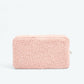 Trousse de Toilette Femme Velours Rose