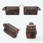 Trousse de Toilette Homme Cuir Vintage Café