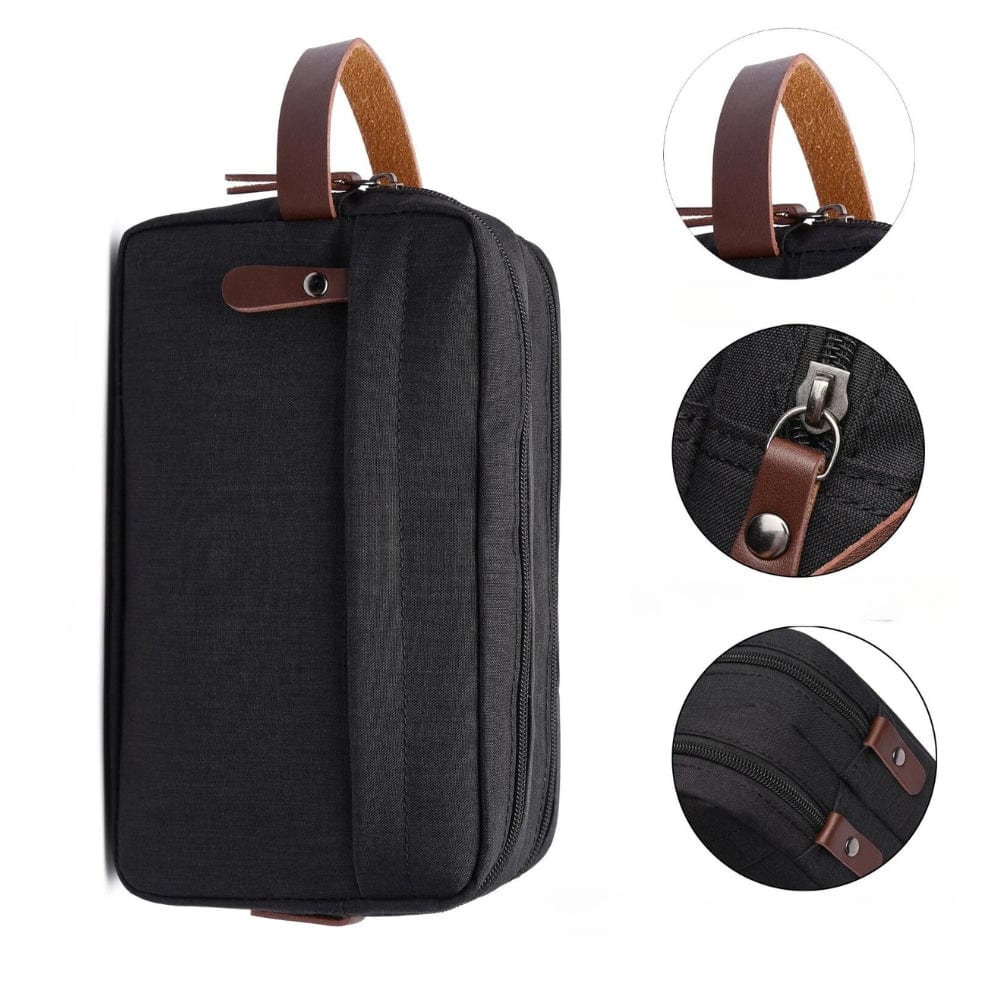 Trousse de Toilette Homme Double Zip