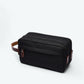 Trousse de Toilette Homme Double Zip Noir