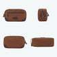 Trousse de Toilette Homme Simili Cuir