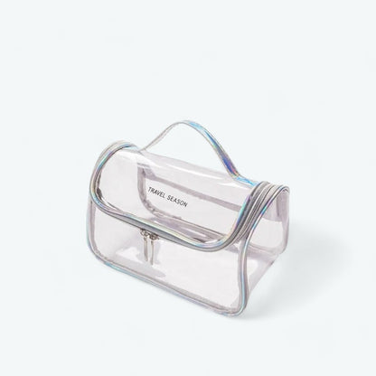 Trousse de Toilette Transparente Maquillage Transparent